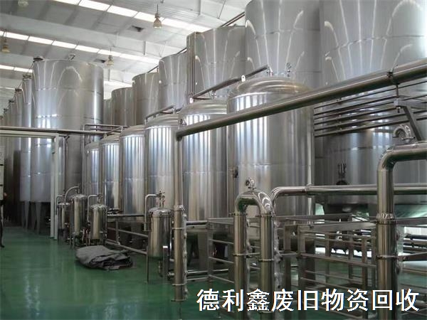 飲料設備回收，飲料廠整廠回收，免費拆除回收